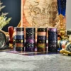 6 rolls of starry sky bronzing pattern washi tape, constellation pattern tape and gift wrapping decoration, gifts for friends 3