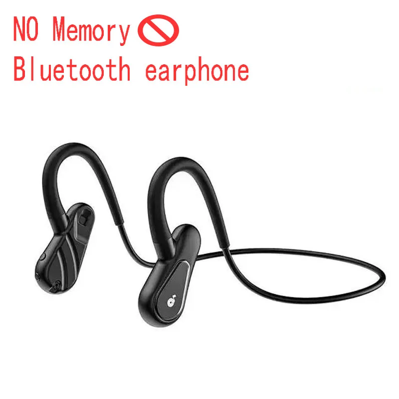 Cuffie Conduzione Ossea Bluetooth 5.3 – Open-ear IPX5, Autonomia 10 Ore, Leggere 27g, Per Corsa E Fitness (Nero)