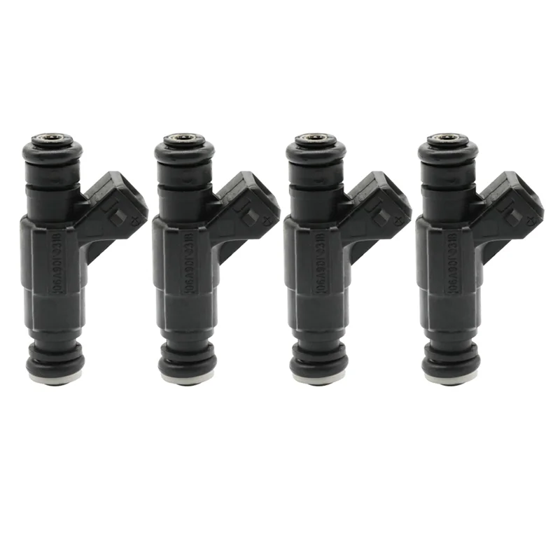 

4 шт. 0280156061 Топливные форсунки для Audi TT Quattro Passat VW Golf Jetta Beetle 2000 2001-2006 4cyl 1.8L 06A906031BA