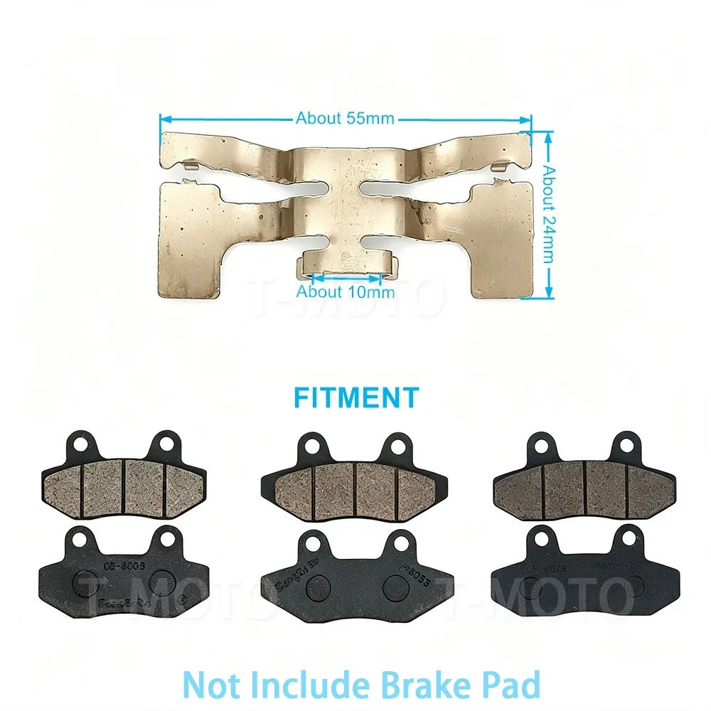 Motorcycle Disc Brake Pad Separator Spring Shrapnel