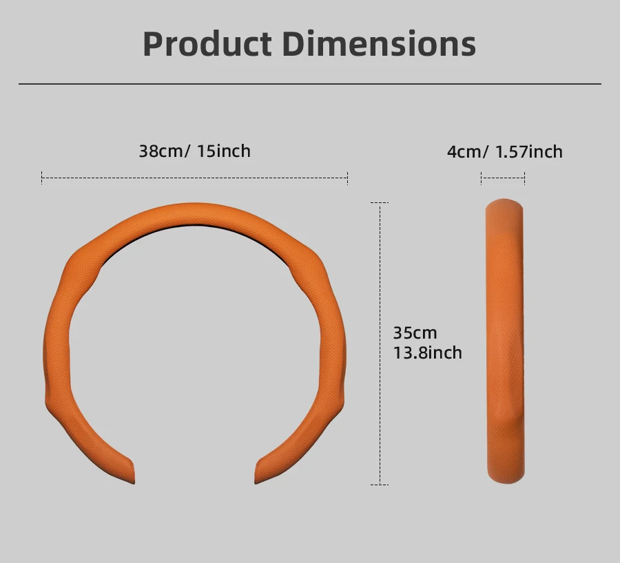 Geeignet für Acura Perforierte Leder-Lenkradabdeckung, rutschfest, schweißabsorbierend, atmungsaktiv, integrierte Snap-On-Schutzhülle Adx Zdx Mdx Rox Tlx Integra Rdx Ilx Tl ​ Tsx und andere Modelle – Detail 18