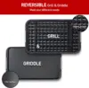 Grill Smokeless Grill, 1500W Indoor Korean BBQ Electric Tabletop Grill with Tempered Glass Lid, Removable Grill and Griddle Plat 5
