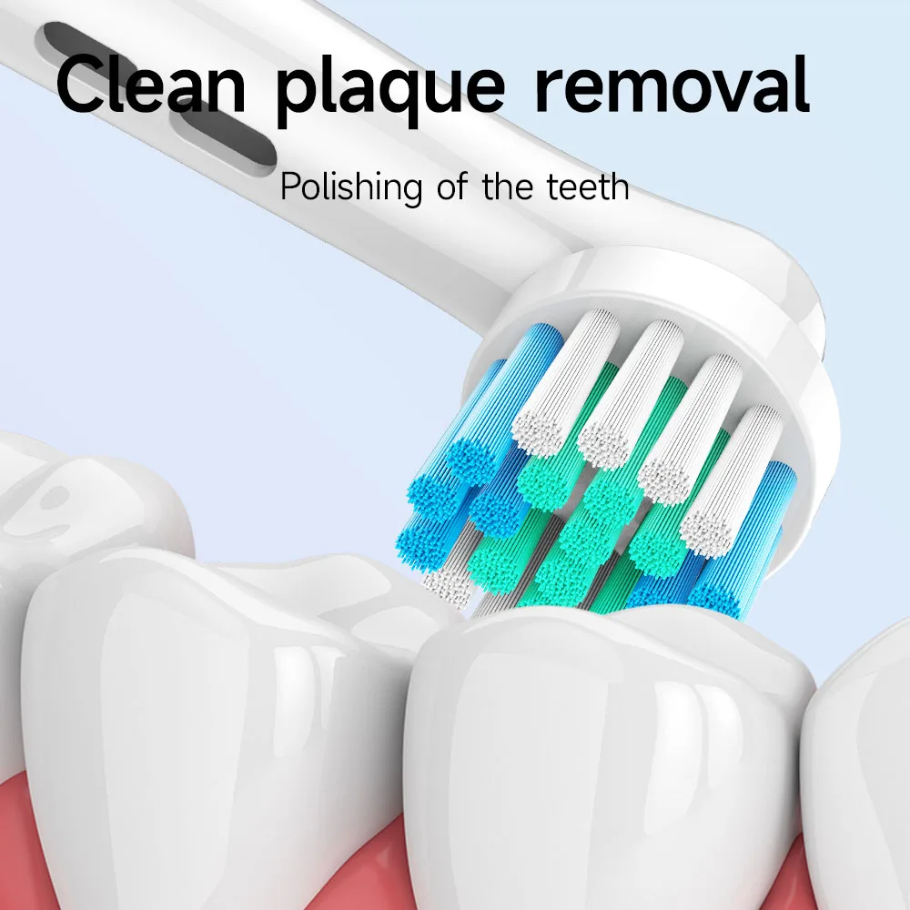 Kompatibler oralbi elektrischer zahnbürsten kopf ersatz branu d12/d16/p2000 37 oralb universal 1pc – Detail 4