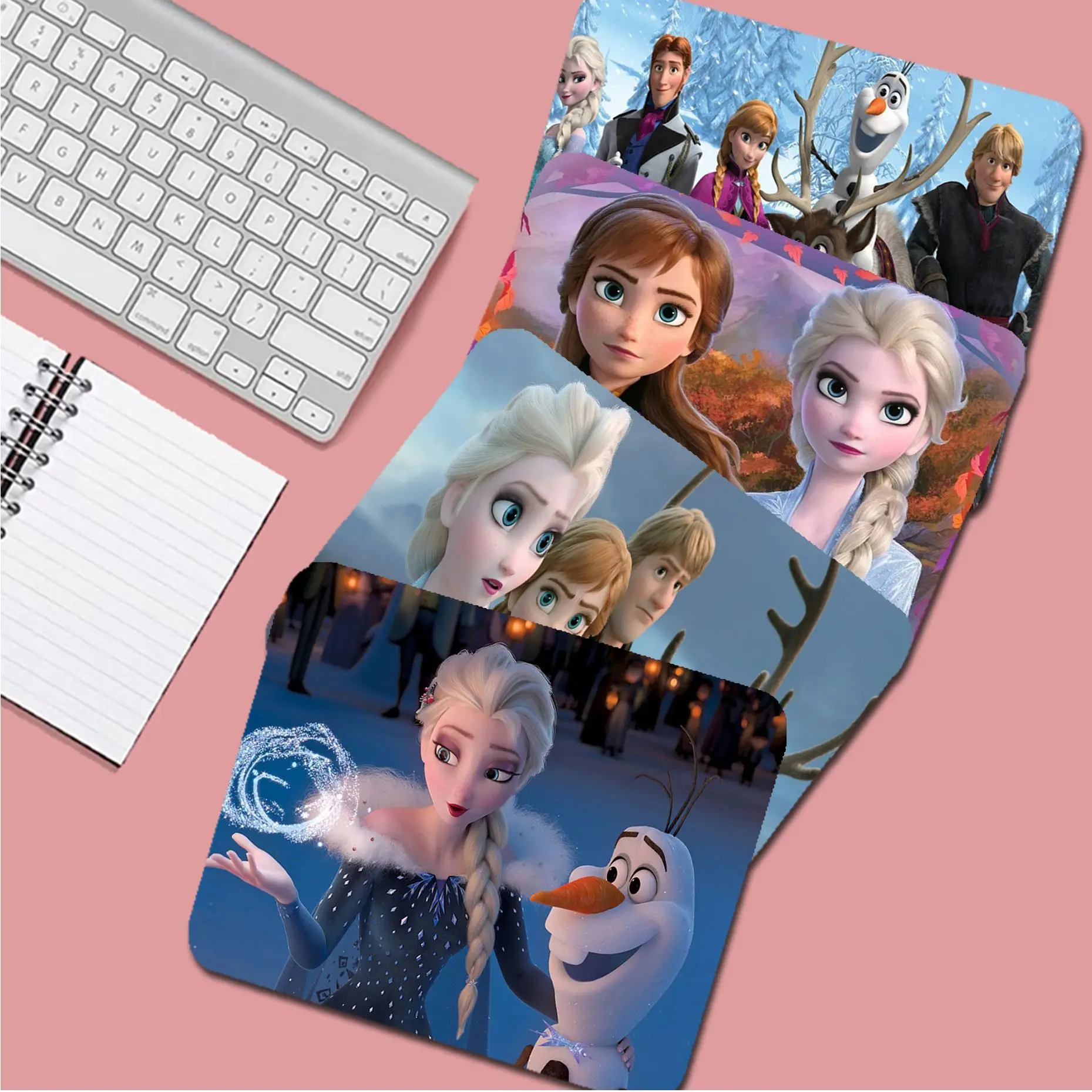 

Disney Frozen Elsa Princess Rubber Small Cabinet Gaming Computer Laptop Desk Mat Mouse Pad Mouse Notbook Office Desk Accessories