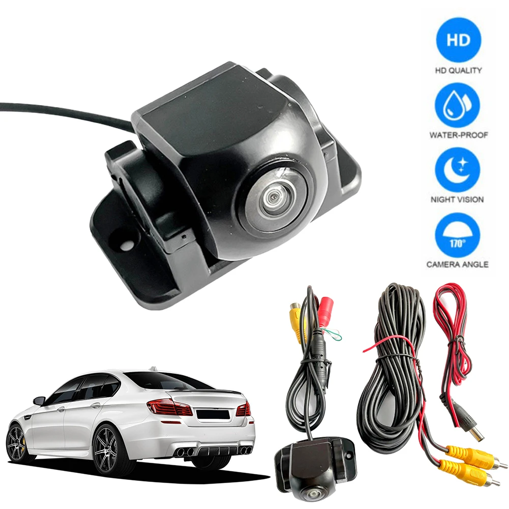 

Car Rear View Camera Reverse Parking Backup Camera 170° Waterproof Ajustable Fisheye Lens High Definition Starry Night Vision