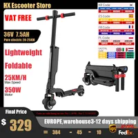 HX X6 Scooter électrique adulte 350W 7.5AH 36V 25 KM/H pliable électrique coup de pied E Scooter 5.5 pouces roue EScooter pour enfants adultes 1
