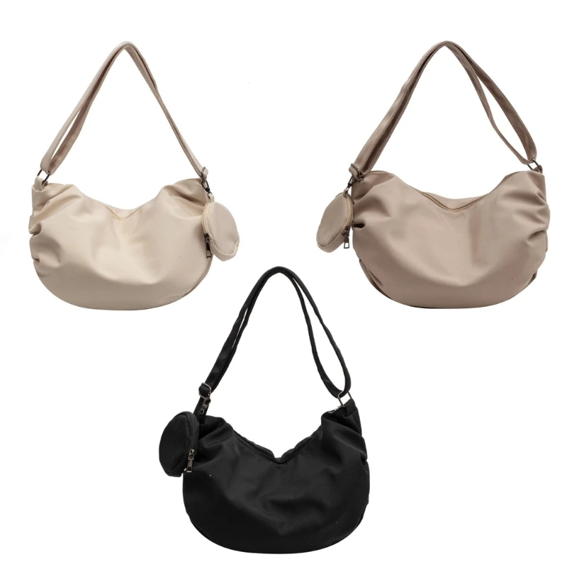 

Bag for Teen Girl Student Fashion Canvas Crossbody Bag with Purse
