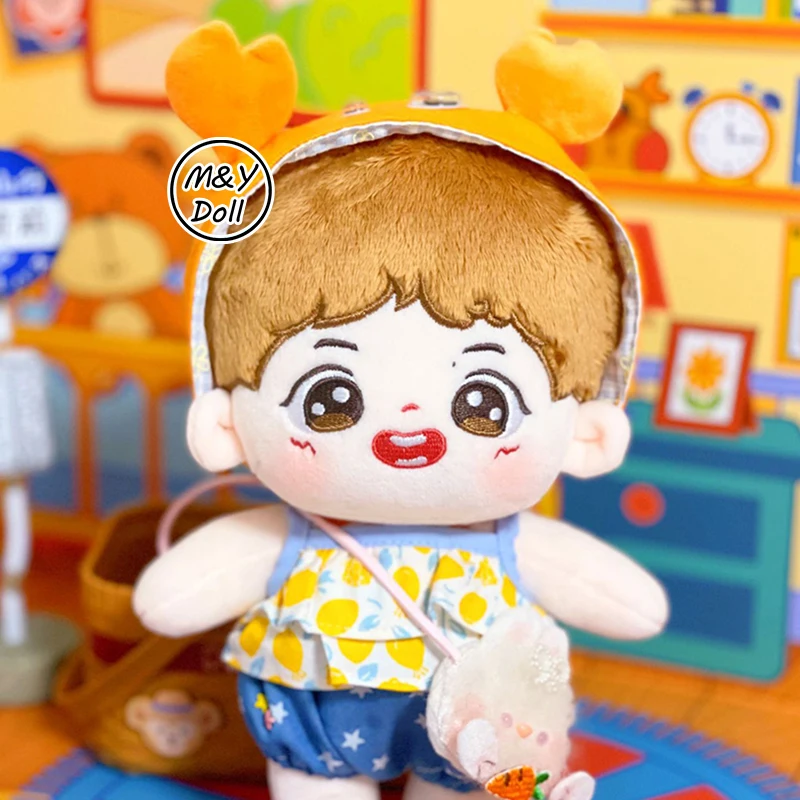 

20cm Idol Dolls Yibo The Untamed Xiao Zhan Sehun D.O. Doll for girls Toys for children Doll Accessories Fans Collection Gift