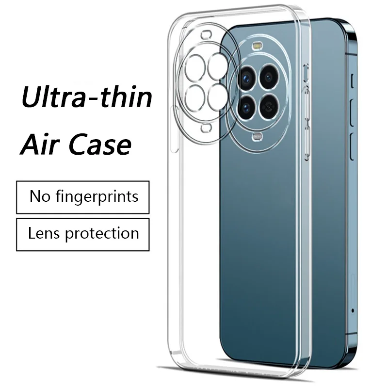 Flexible Durable Phone Cases: Clear TPU Cover with 360° Soft Transparent Shockproof Shield