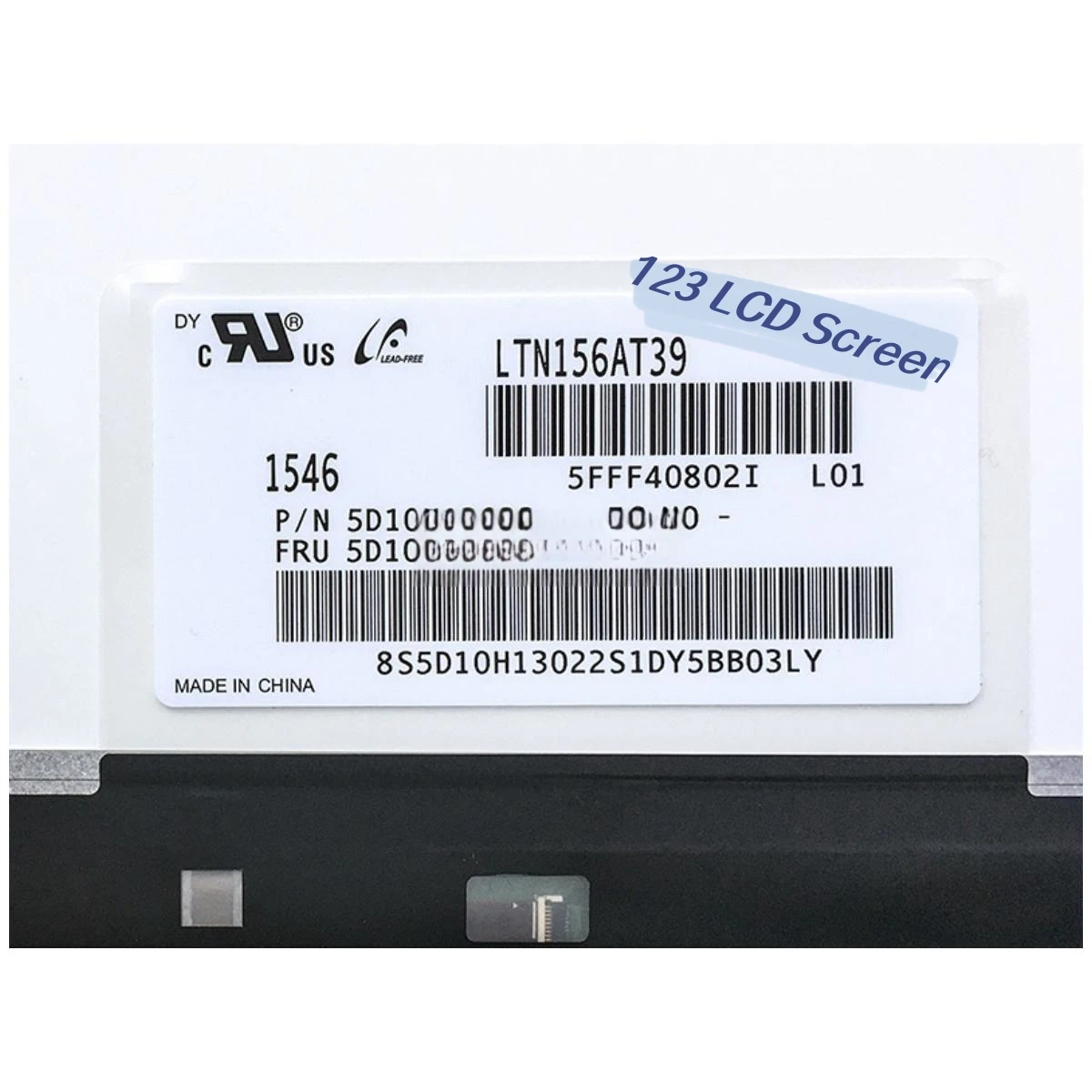 노트북 디스플레이 NT156WHM-N42 FIT N156BGE-EA2 B156XW04 V.7 V.8 LTN156AT39, 37 NT156WHM-N12 B156XTN04.0, 15.6 30 핀