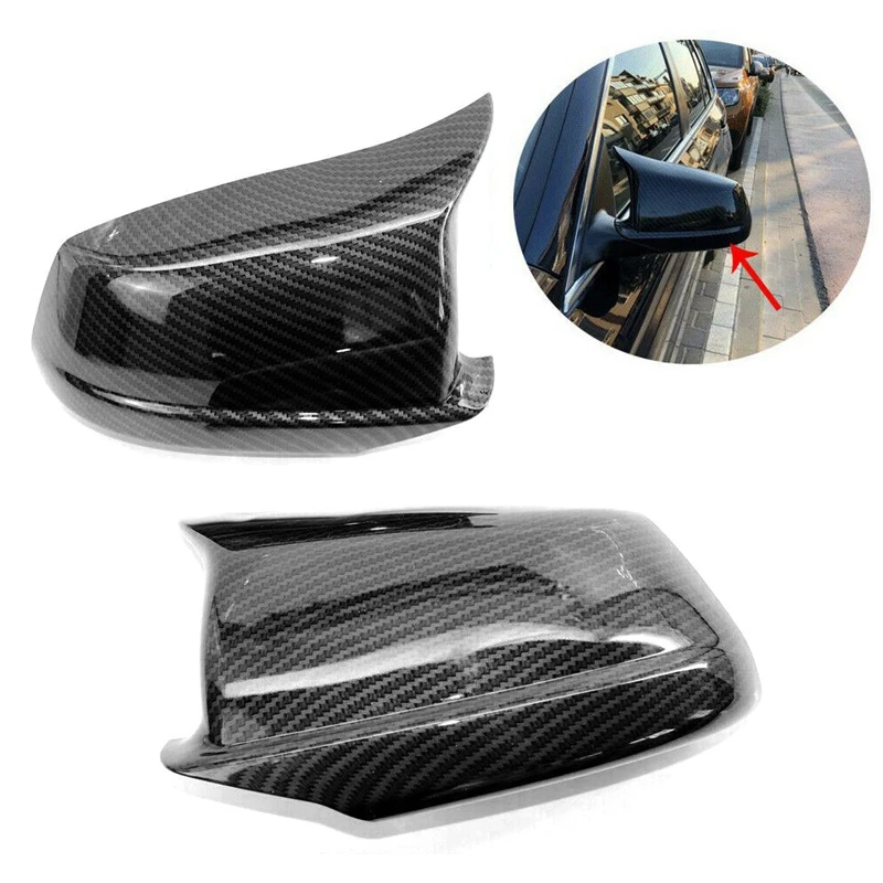 

Horn Carbon Fiber Pattern Rearview Mirror rear view Mirror Shell Suitable For 5 Series F10 F11 F18 Pre-LCI 2011-2013