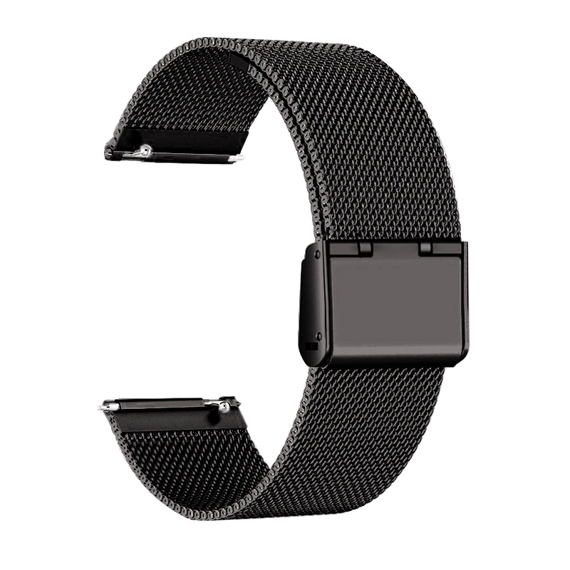 

20mm 22mm Watch Band For Amazfit GTS 2 mini/3/2e/GTS2/GTR 42mm/47mm/GTR2/2e/Stratos 2/3 Metal Watch Bracelet Amazfit Bip S Strap