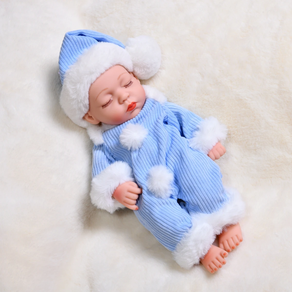 Puppe Kleidung für 30 cm Reborn Puppe Pullover Overall Baby Puppe Kleidung Zubehör Anzüge Fit Für 11,81 Zoll Kleidung Zubehör – Detail 11