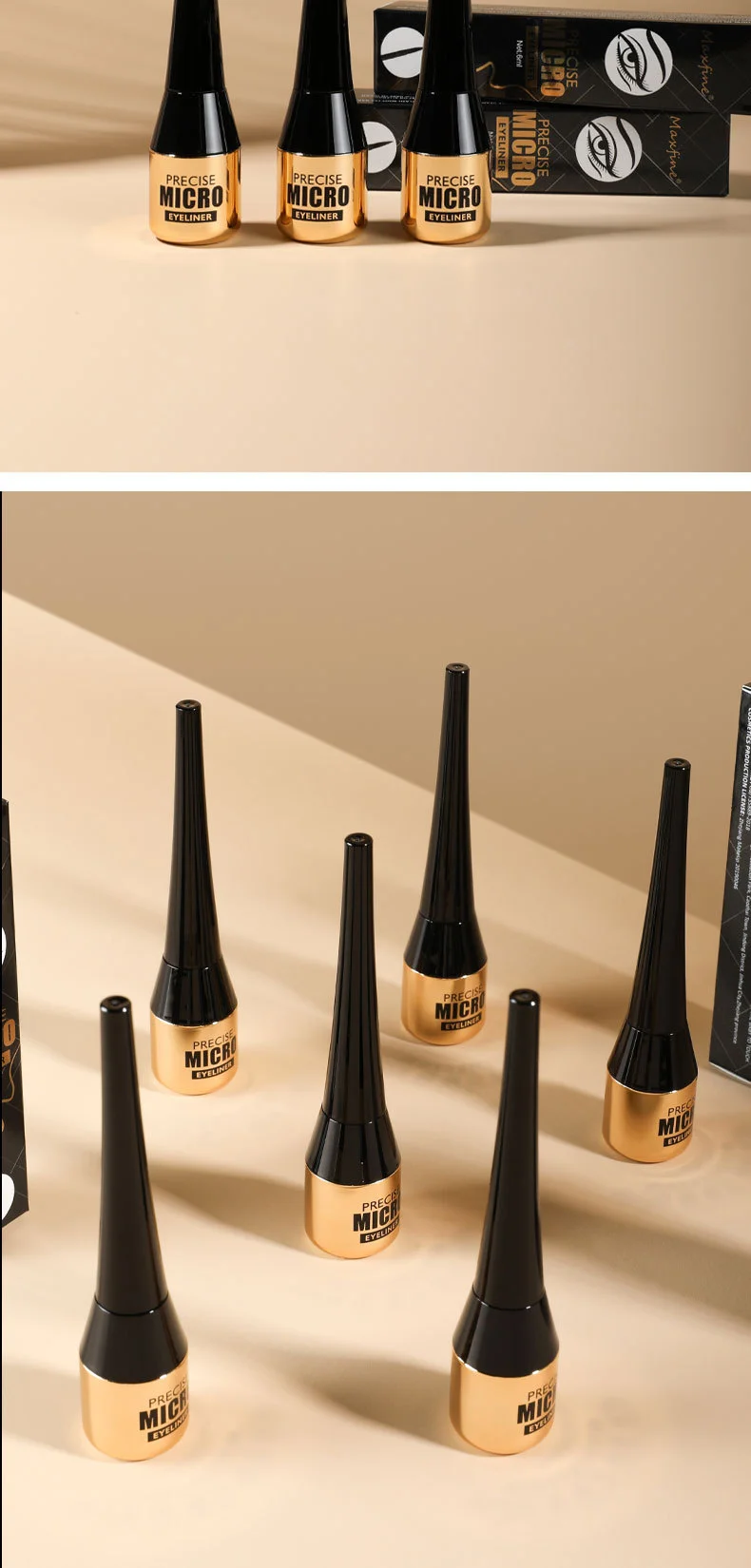 Wasserfester Eyeliner Stift Mit Matter Textur Und Feiner Spitze_voghion.com