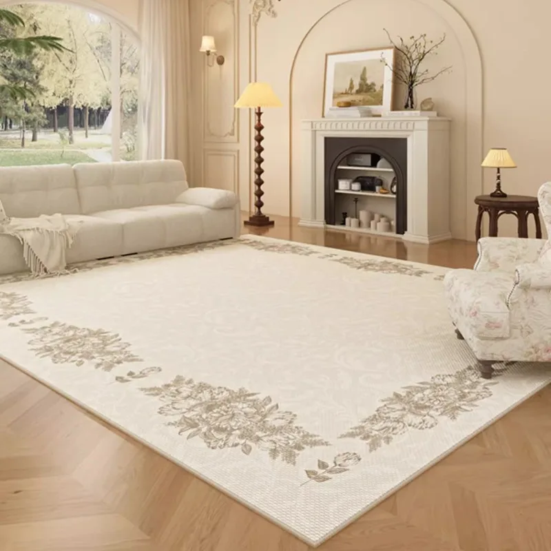 Modern Minimalist Living Room Carpet Large Area Light Luxury Bedroom Rugs Fashion Creative Art Home Decoration Coffee Table Mats