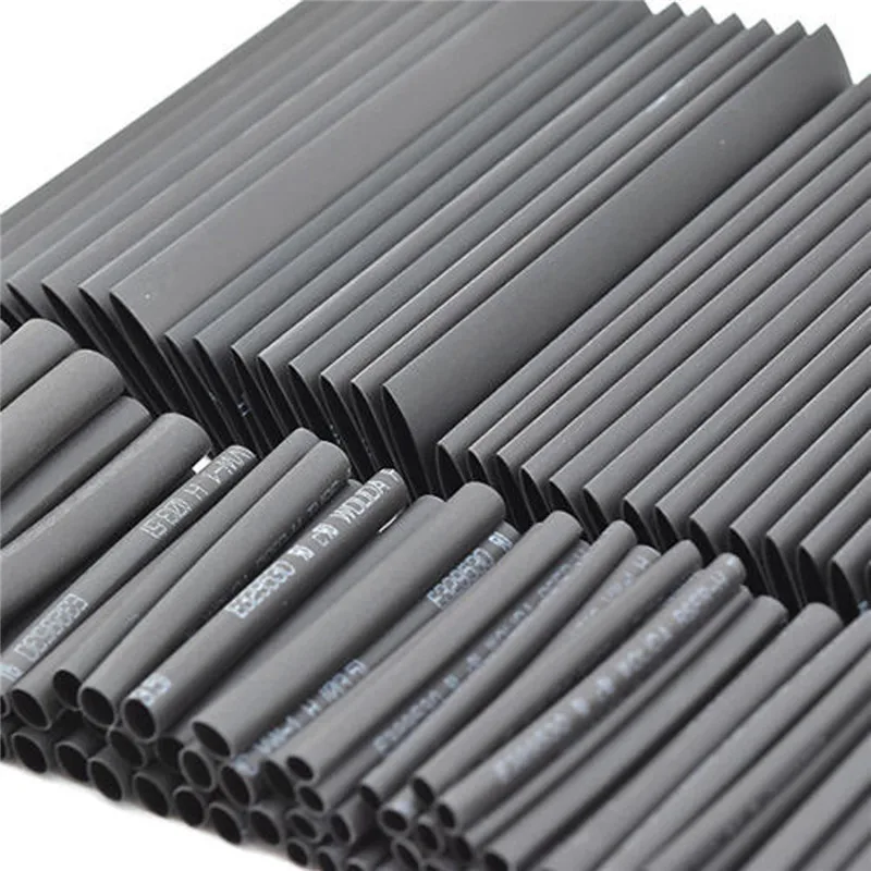 Heat Shrink Tube Kit Electrical Connection Electrical Wire Wrap Cable Waterproof Shrinkage 2:1 Heat Shrink Tubing 127 Pcs
