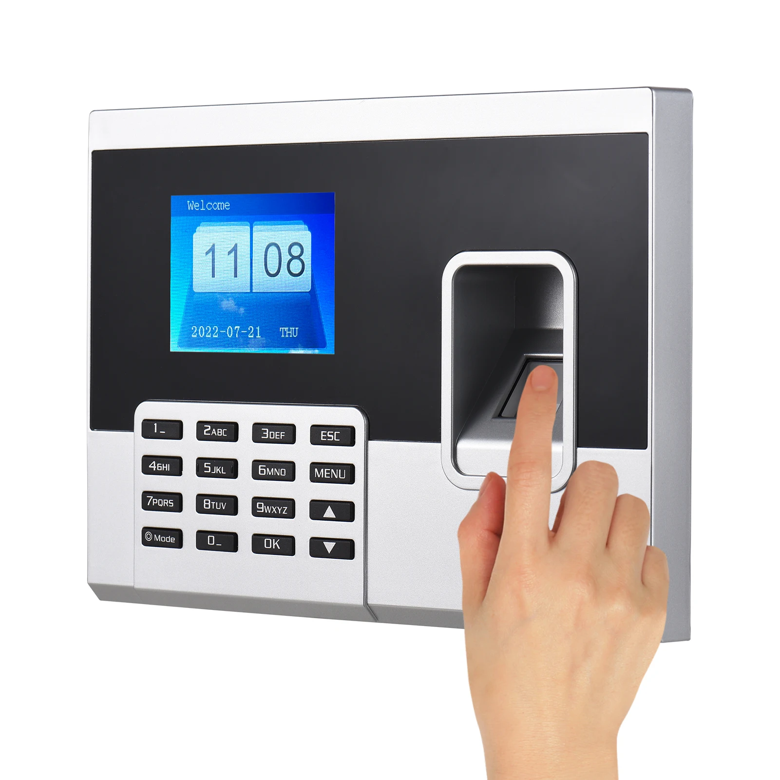 Fingerprint Password Attendance Machine Access Control Time Clock