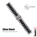 Silver black