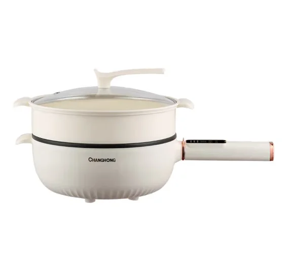 Changhong Electric Frying Pot, Electric Cooking Pot, Electric Hot Pot, Multi functional  Electric Pot, Multi purpose Pot images - 6