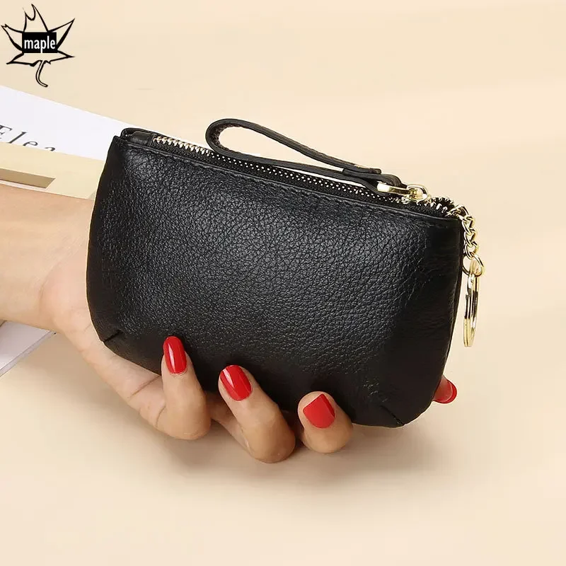 Diyafas Portafoglio Piccolo Donna Portamonete con Cuore Ricamato Porta Carte Portafogli con Scomparti Multipli per Carte
