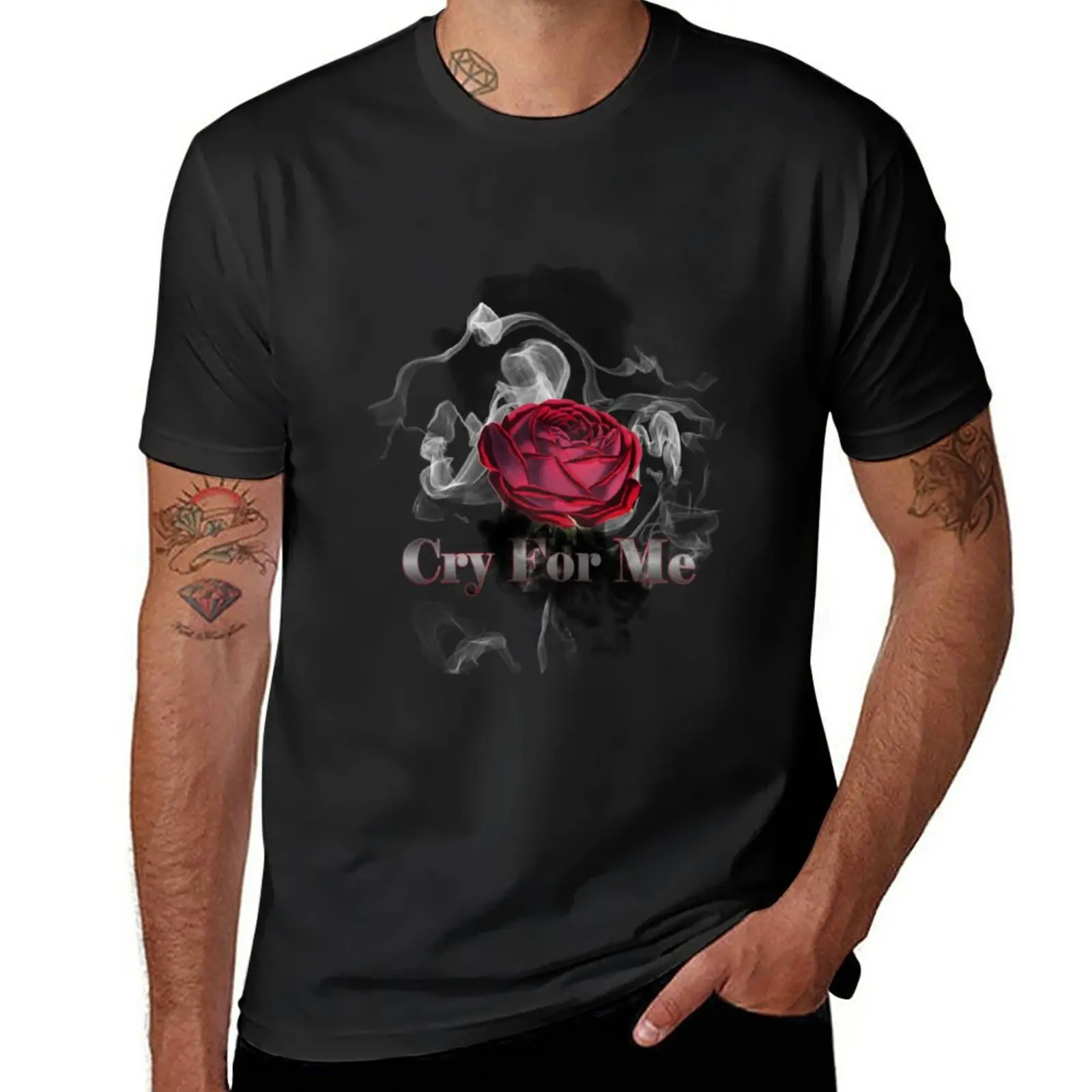 

New Cry for me T-Shirt T-shirt short plus size tops Short sleeve tee men