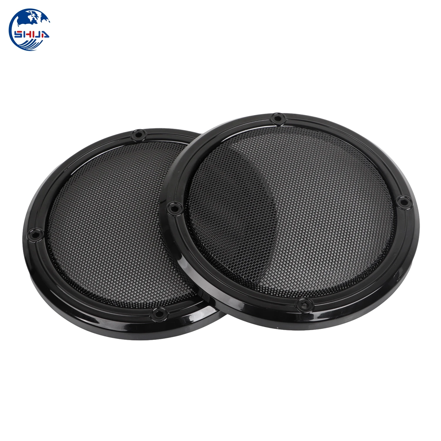 Tour Pack Fairing Mesh Speaker Grills Covers For Harley Touring Road Glide Limited FLTRK Ultra FLTRU Black Left Right