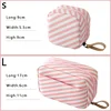 1PC Mini Cosmetic Bag Flamingo Solid Color Travel Toiletry Storage Bag Cactus Beauty Makeup Bag Organizer for Women Makeup Pouch 6
