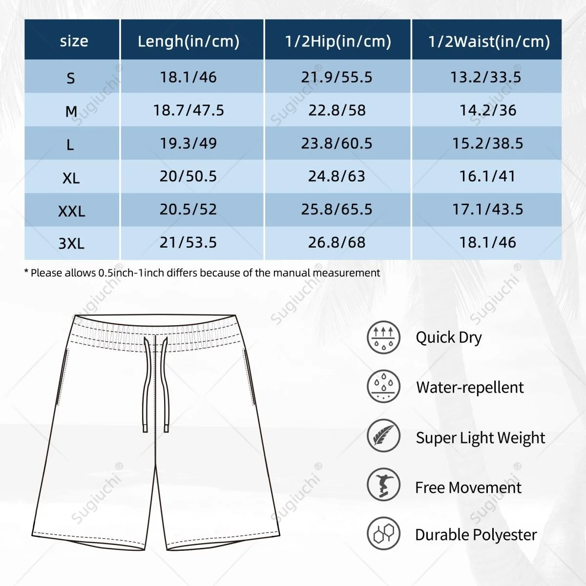 Somaliland Flag 3D Mens Swimming Beach Surfing Pants Swim Shorts Trunks Compression Liner 2 in 1 Quick-Dry