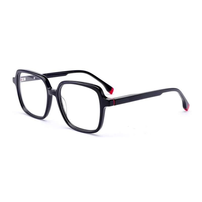 ZENOTTIC Moderne sechseckige Brille für Damen, Acetat-Rahmen, minimalistischer geometrischer Stil, leicht, bequem, verschreibungspflichtig – Detail 3