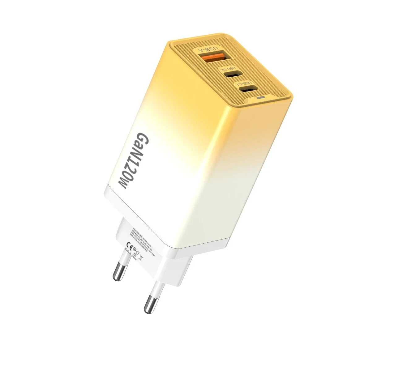 Fast GaN Charger 120W USB C High Speed Charging Type C PD Mobile Phone Wall Travel Adapter for IPhone 16 Pro Huawei Xiaomi 15