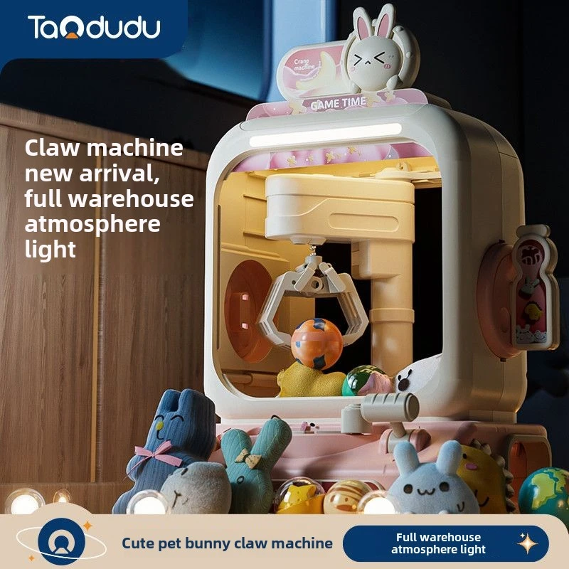 new household doll grab machine large children's toy clip doll small gacha birthday gift for boys and girls