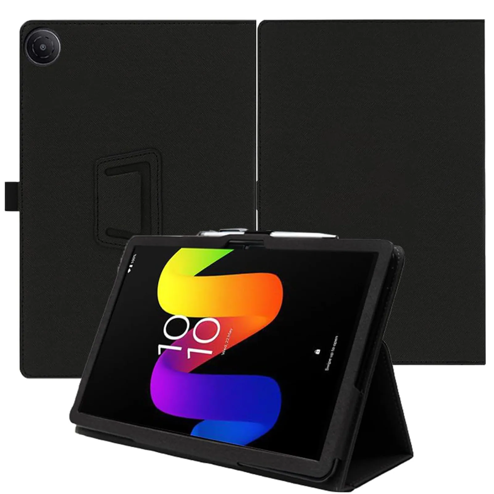 Versatile Shockproof Tablet Case with Kickstand – Premium PU Leather Construction