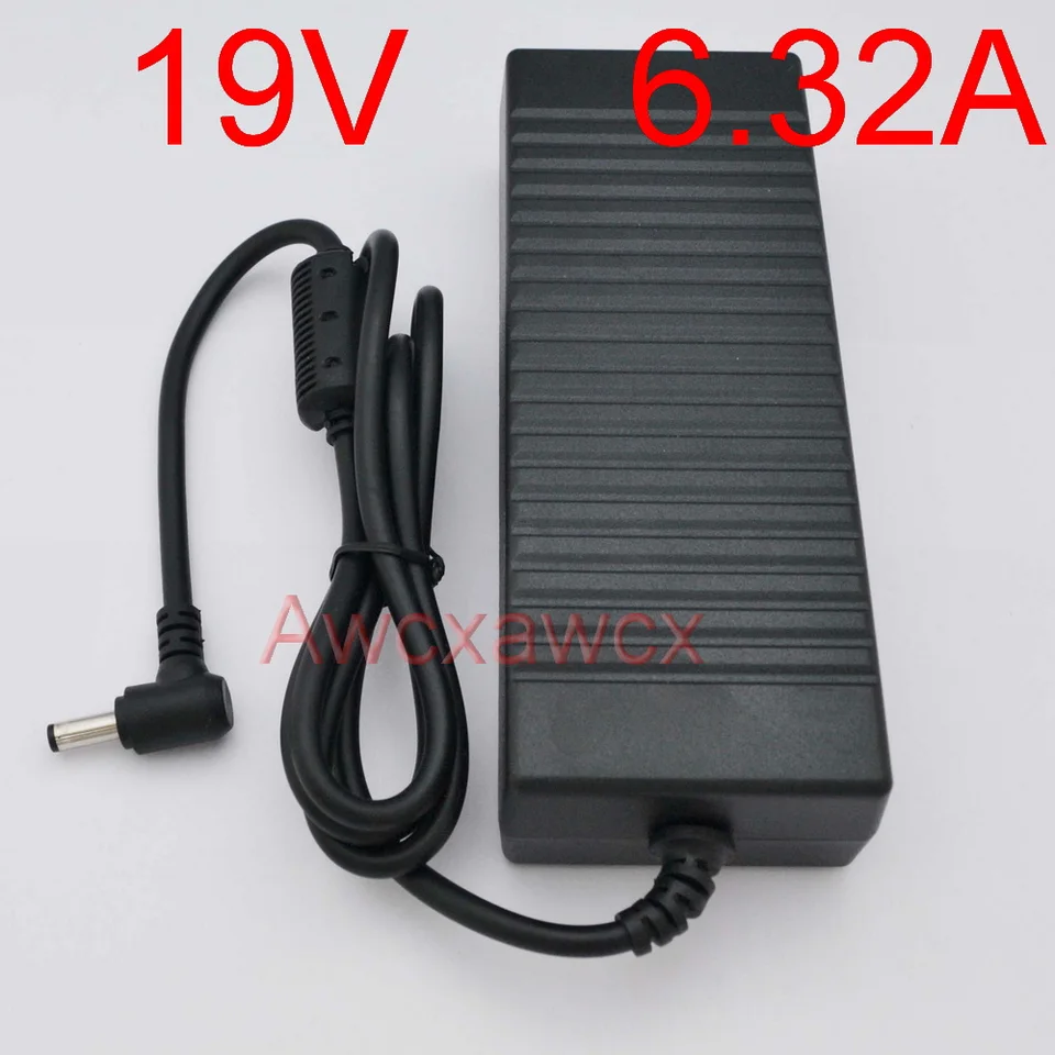ゲーミングノートパソコン用電源アダプター,19v,6.32a,120w,5.5