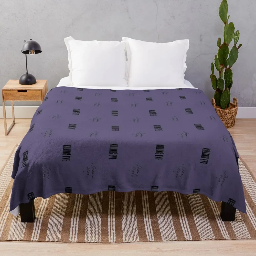 

killing eve Throw Blanket blankets and throws Blankets Sofas Of Decoration wednesday Blankets