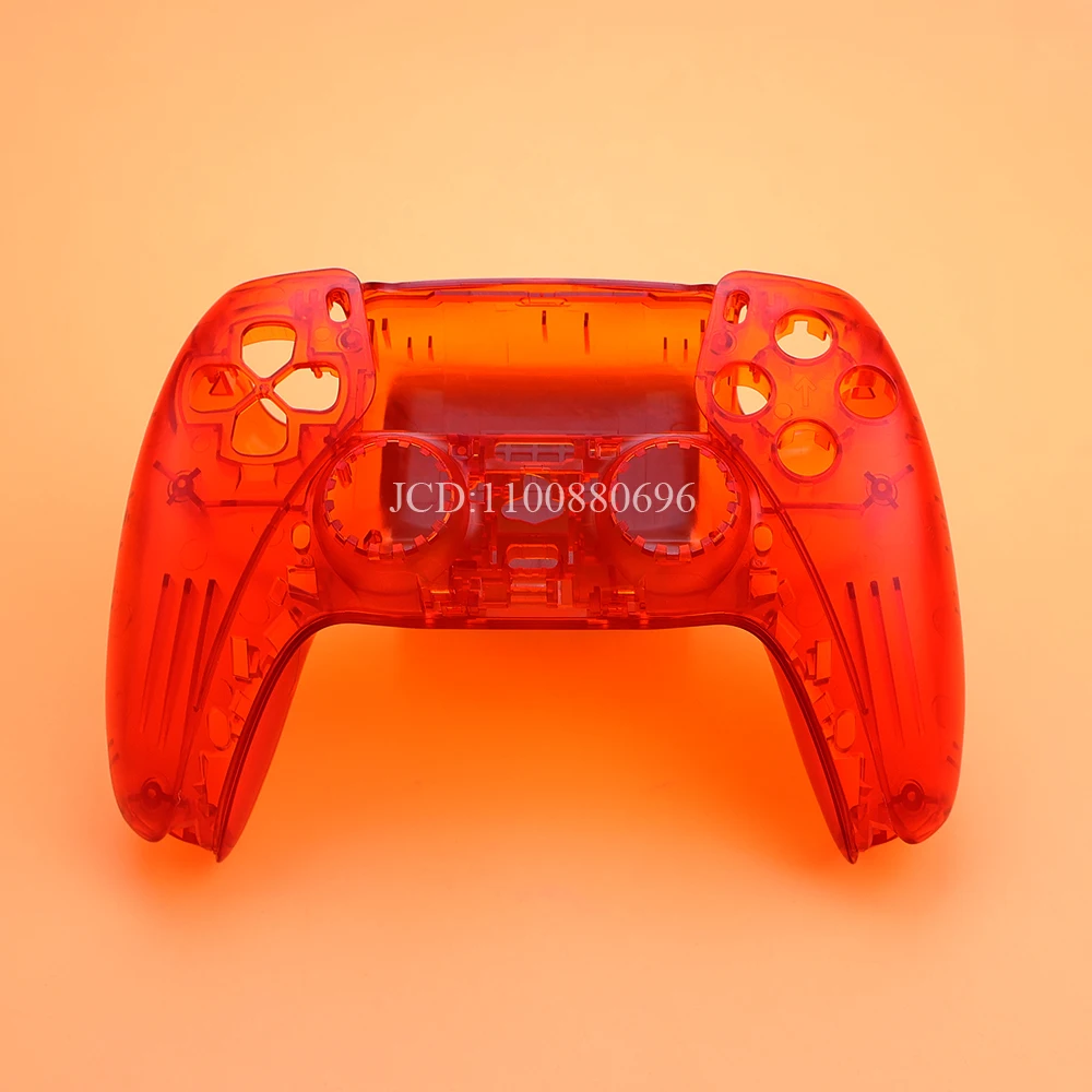 غلاف بلاستيكي كامل مطلي بالكهرباء عالي الجودة، مناسب لعصا التحكم لأجزاء وحدة التحكم PS5