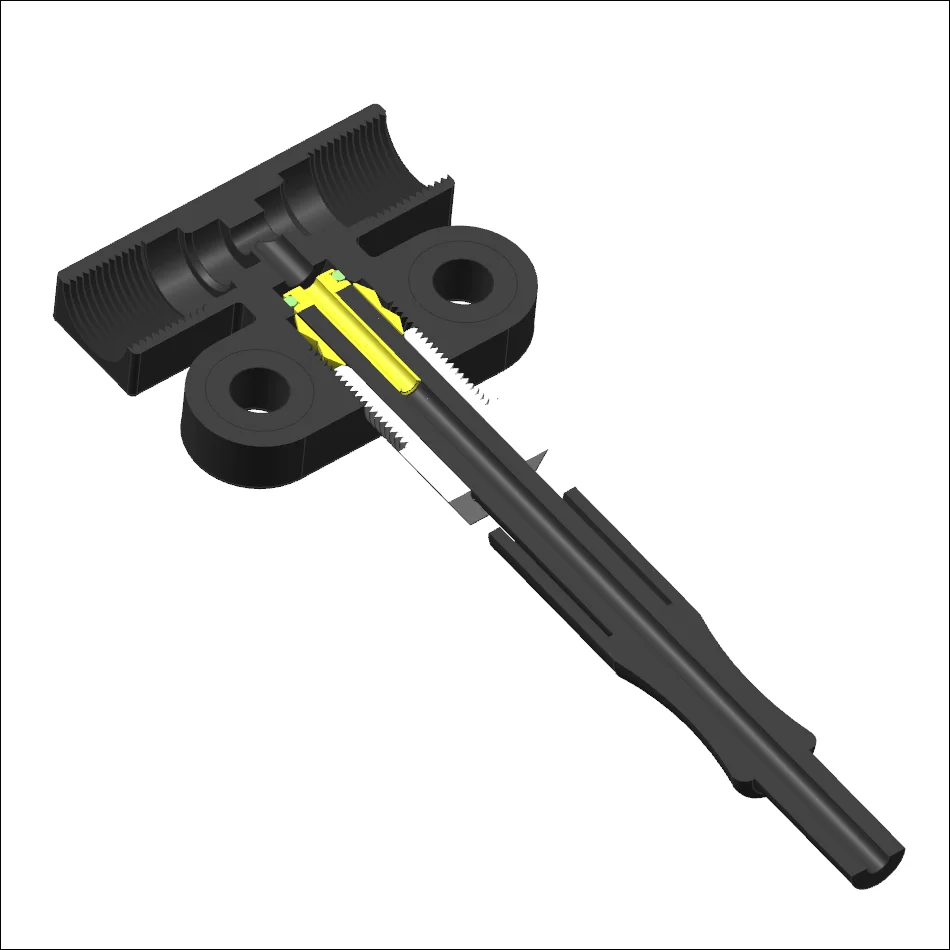 Dreirad Hydraulische Bremse Öl Bremse T-Stück Aluminiumlegierung One Tow Zwei Zubehör Modifizierter Ölrohrverbinder Ölverteilerventil – Detail 4