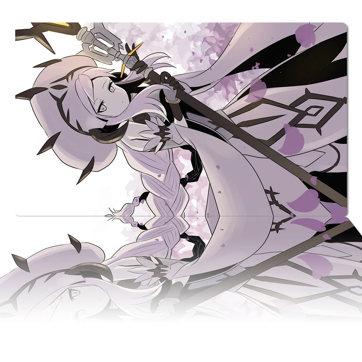 Yugioh Play Mat White Reliion Of Dog Mat Ika Tcg Ccg Gioco Da Tavolo Duel Trading Card Game Mat Anime Mouse Pad Tappetino Da Scrivania In Gomma Zone B