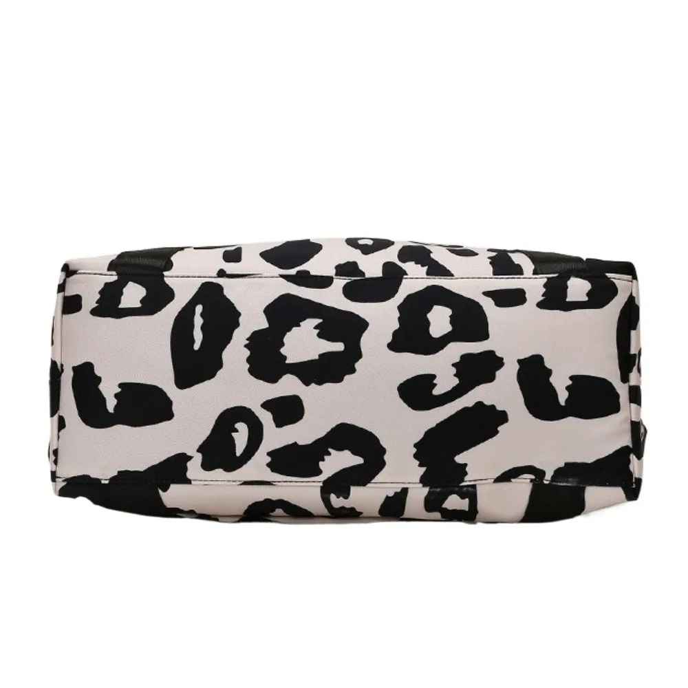 Oxford-Reisetasche mit Leopardenmuster, multifunktionale Unterarmtasche, Fitness-Umhängetasche, Tragetasche, große Kapazität, Gepäckhandtasche, Strandtasche – Detail 9
