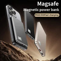 M&W  YT-55 30w  5000/10000mAh ultra-thin magnetic wireless  power bank 1