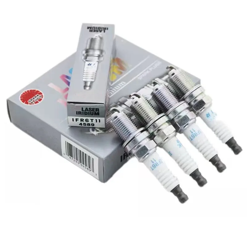 

4 шт. IFR6T11 4589 иридиевая Свеча зажигания для Toyota Cruiser GS300 GS430 Previa 2.4L Rav4 Land 90919-01238 IFR6T11-4589