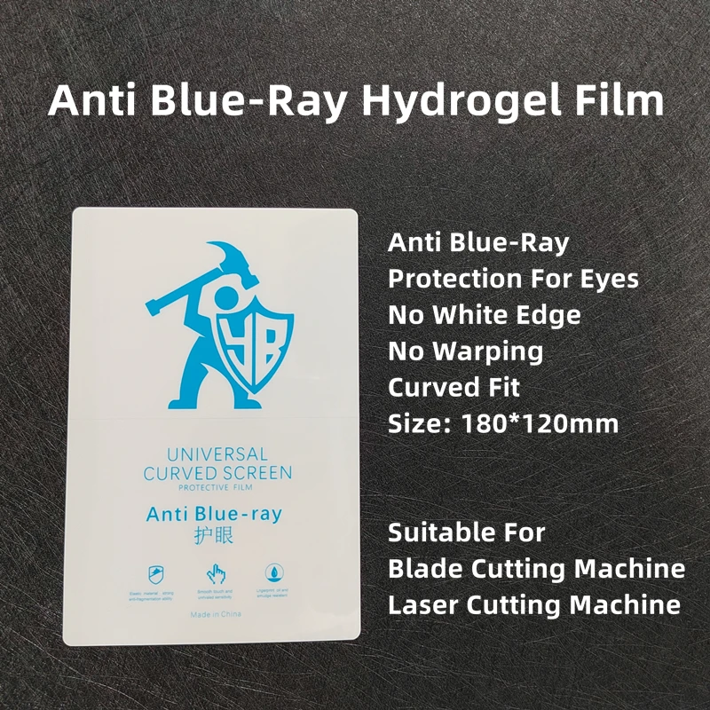 50pcs Privacy Matte Hydrogel Film For Blade Or Laser Cutting Machine HD/Matte/Privacy Phone Screen Protectors 180x120mm Hydrogel