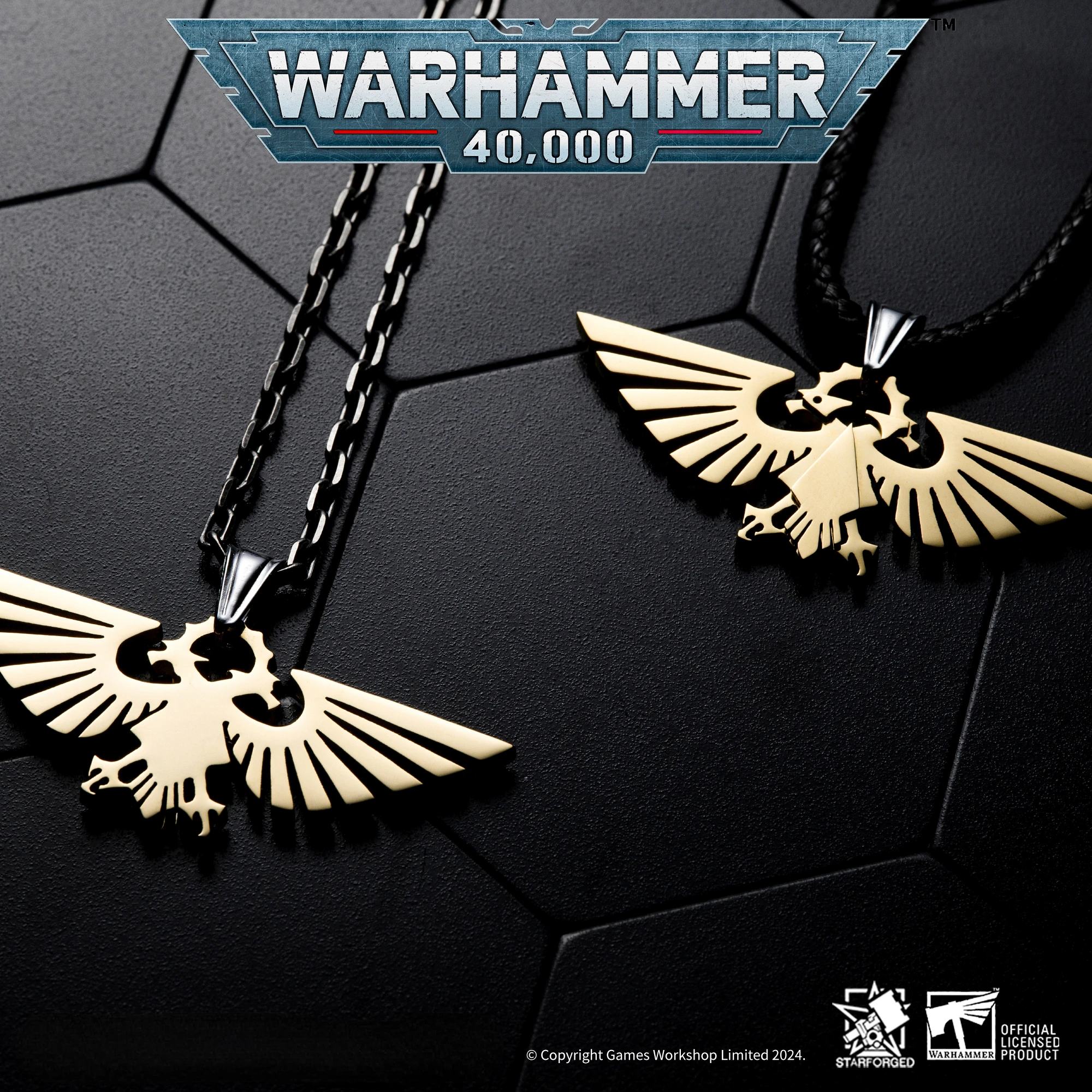StarForged Star Casting Warhammer 40K Surrounding Empire Eagle Titanium