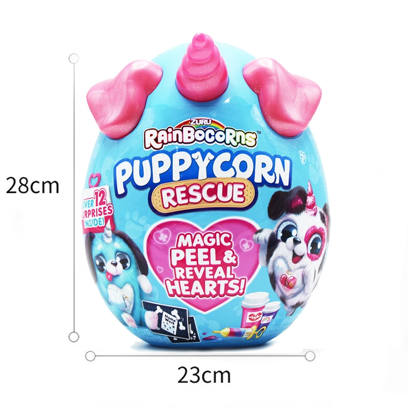 Rainbocorns Puppycorn Rescue Plush Surprise Toy by ZURU 