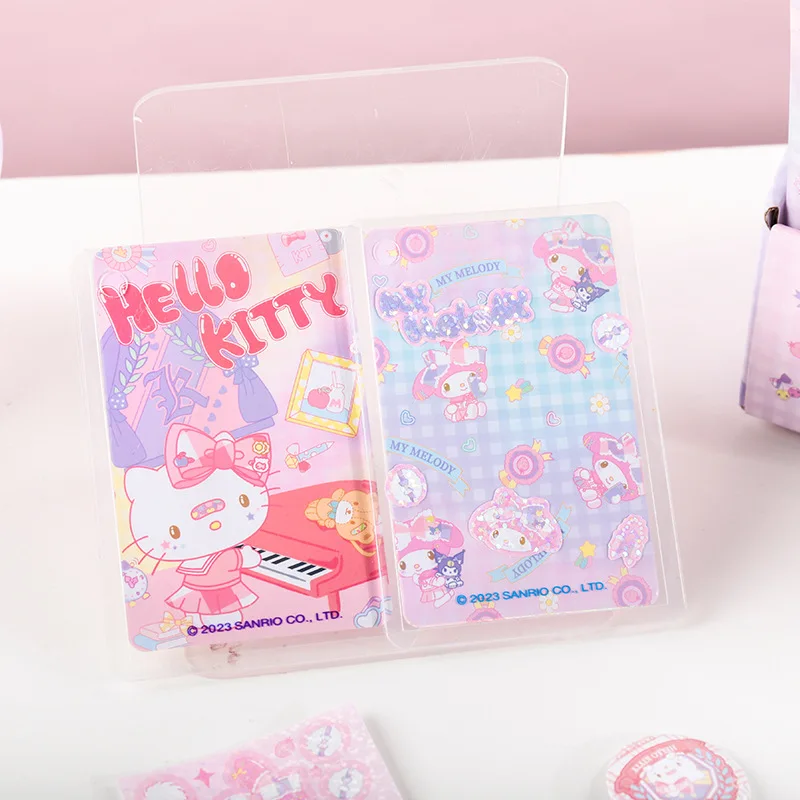 

Sanrio Jk College Guka Stickers Anime Mymelody Kuromi Kawaii Hellokitty Cartoon Children's Card Stickers Diy Decorative Gifts