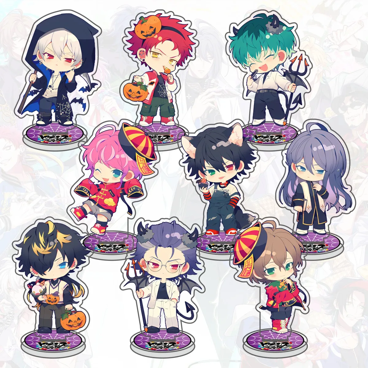 Hypnosismic-Division Rap Battle Anime Keychain Acrylic Stand - Tragic Comedy Fans Gift Accessory
