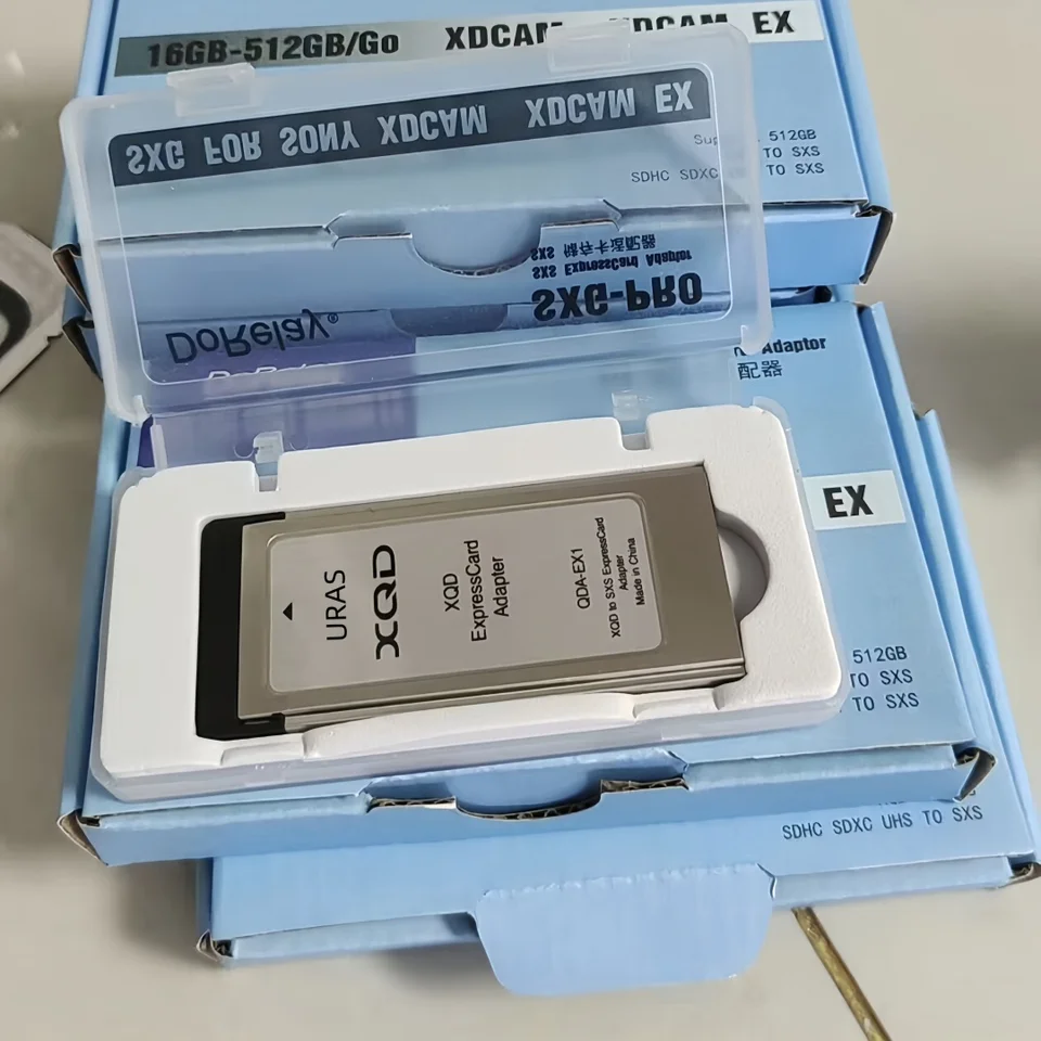 Original XQD Card Adapter XQD To SXS Card Adapter Card Reader For