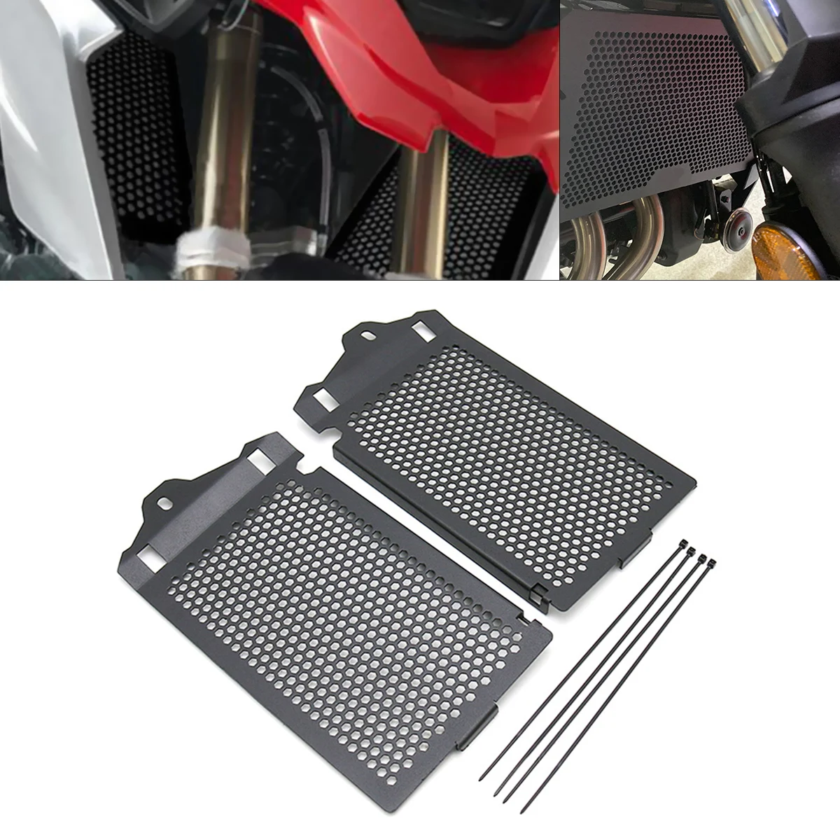 

Motorcycle Water Tank Net Radiator Cover Protector Grille Cover Front And Radiator Grills for BMW-R1200GS LC Waterbird ADV 13-18