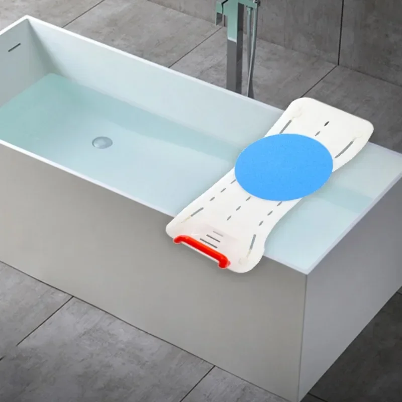 Rotatable Bathtub Board with Handrails, Elderly Care Products Bathtub Safety Rails, Handicap Accessories Non-slip Boards