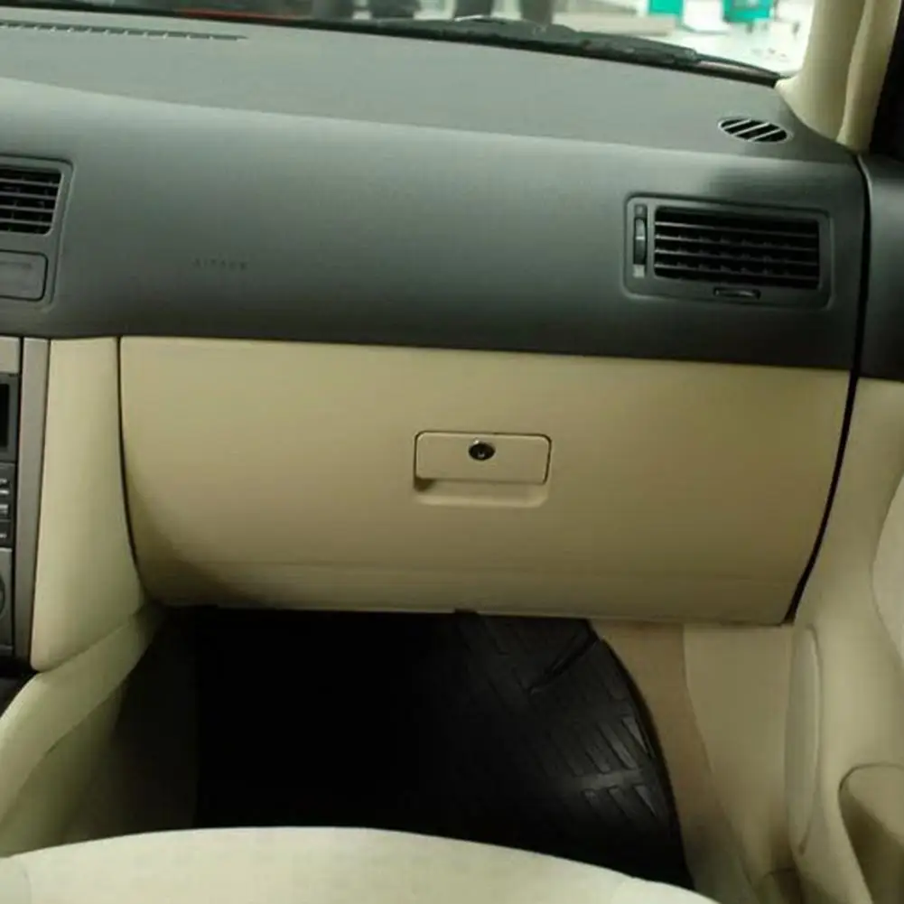 Car Glove Box Lid Fine Workmanship Unfading ABS Console Glove Box Cover Modified Part 1J1857121A For VW Golf 4 자동차 잡동사니 상자 뚜껑
