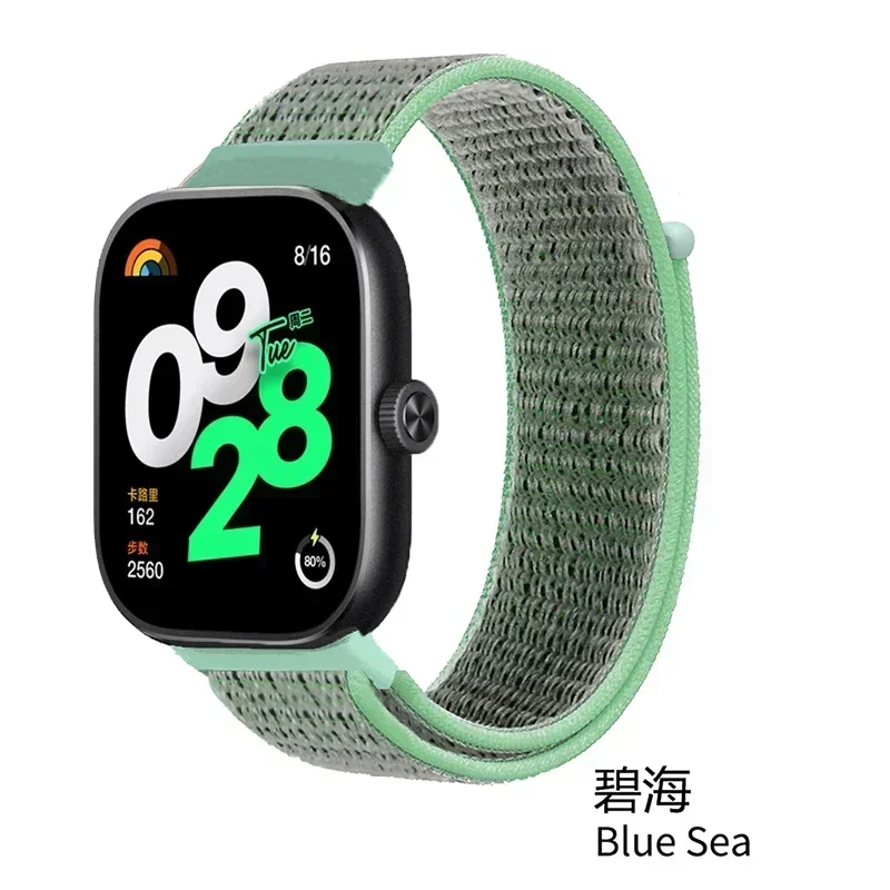 Breathable Nylon Loop Replaceable Smart Watch Strap